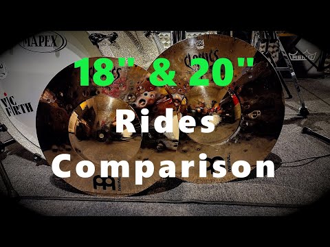Meinl Classics Custom Extreme Metal Rides Comparison