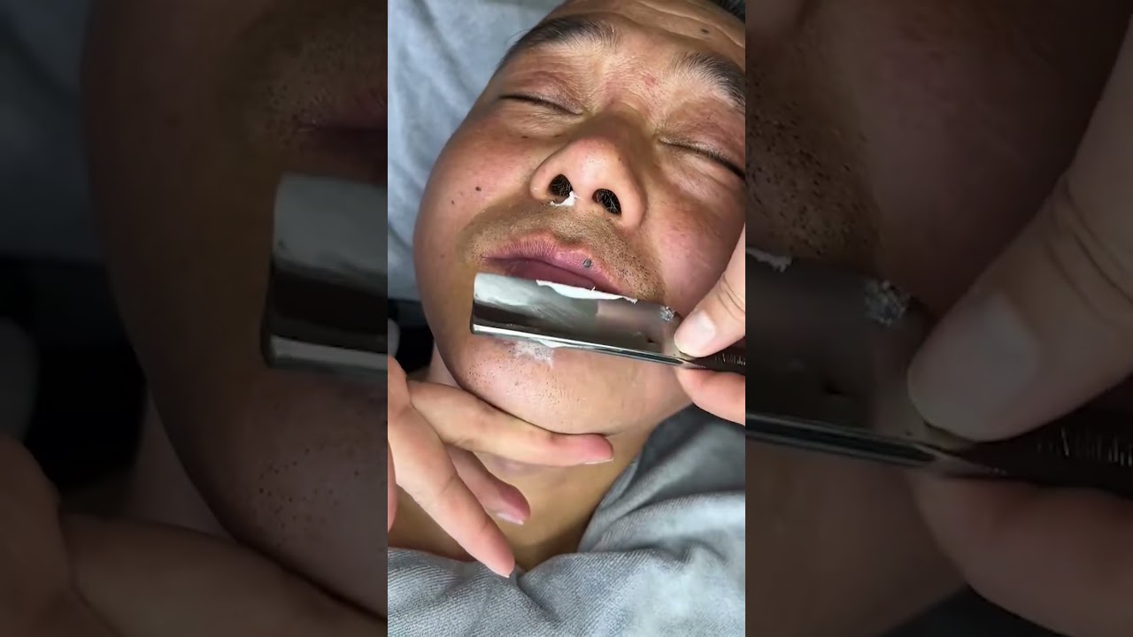 💈Lady Shaving & Remove beard！Let the razor shave away your fatigue and restore your freshness!