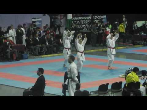 England Women's Kata Team WSKF World Championships 2016
