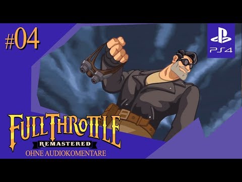 Full Throttle: Remastered (Vollgas) #004 - ...BikeFight mit Holz! (Ohne Audiokommentare)