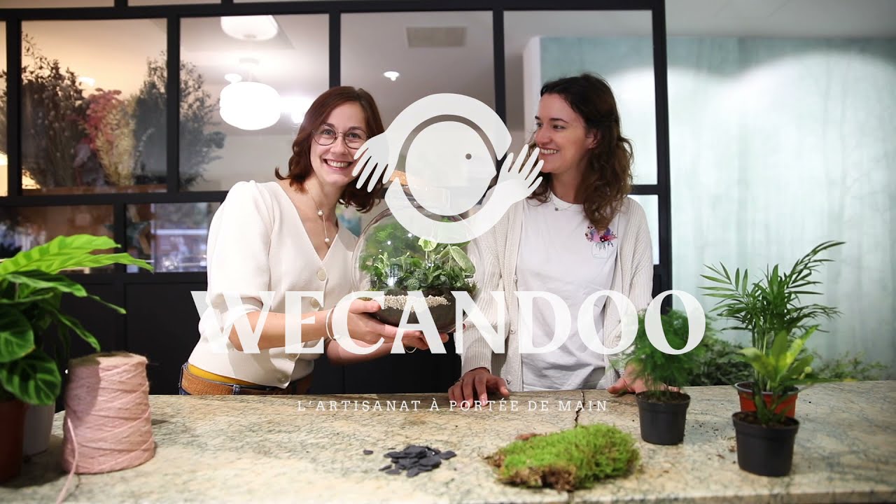 Enchantez votre équipe et réalisez chacun un terrarium unique avec Laura - Vidéo