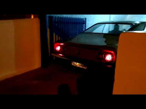 Opala 6cil aspirado saindo da garagem