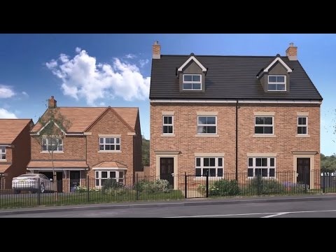 Miller Homes - City Fields, Wakefield, Yorkshire CGI Development Tour