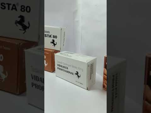 Vidalista 20 mg (tadalafil), packaging size: 1 x 10 tab