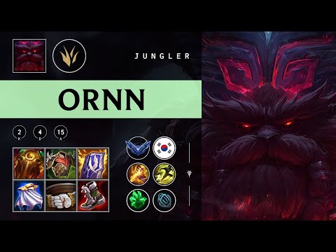 Ornn Jungle vs Lee Sin - KR Diamond Patch 25.23