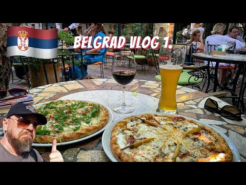 Belgrad vlog1. Airbnb, Skadarlija & Pizza at Botako.