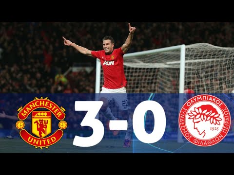 Manchester United vs Olympiacos (3-0) UCL 2012/2013