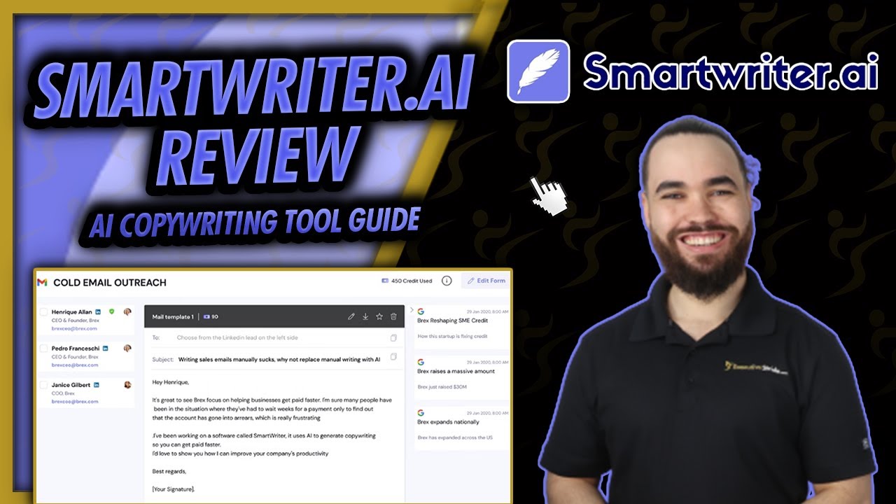 SmartWriter.ai Review &amp; Guide - Personalize Your Email &amp; LinkedIn Outreach With One Liners ✍📩