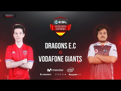 CS:GO - Dragons E.C vs. Vodafone Giants - ESL Masters CS:GO T4 - Jornada #3