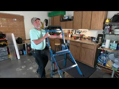 3 Step Folding Ladder with large strong steps will be great for Pro Use