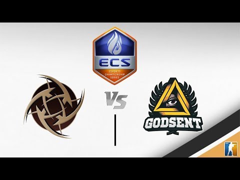 CS:GO - Ninjas in Pyjamas vs GODSENT -  Map 2 [Train] - ECS Season 4 Europe