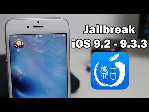 How to Jailbreak iOS 9.3.3 / 9.3.2 / 9.3.1 Using Pangu on iPhone, iPod touch or iPad Video