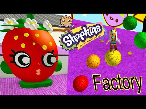 Shopkins Factory Roblox Tycoon Game Cookie Swirl C Let S Play