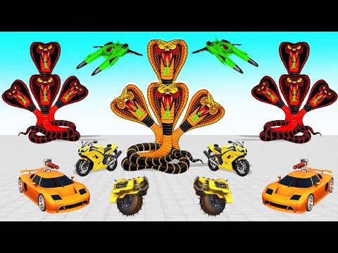 Snake Car Robot Transform War