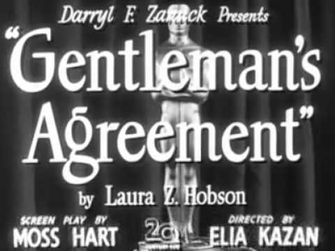 Gentleman's Agreement (1948) Trailer