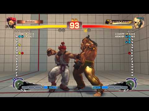 USF4 battle: Coin Up | Shinku (Akuma) vs upchuc (Sagat)