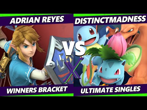S@X 465 - Adrian Reyes (Link) Vs. DistinctMadness (Pokemon Trainer) Smash Ultimate - SSBU