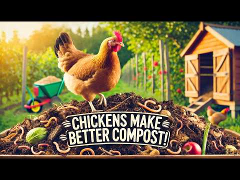 My Chickens Make Better Compost Than Anything You Can Buy!