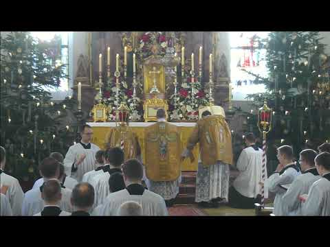 25. Dezember 2025 - Levitiertes Amt im tridentinischen Ritus - Priesterseminar Herz Jesu