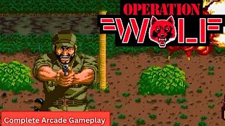 Operation Wolf - Complete Arcade Gameplay With Good Ending  (Arcade)