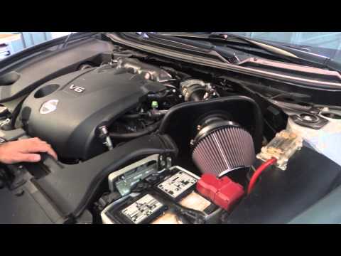 2013 Nissan Maxima with K&N Typhoon Short Ram Air Intake System