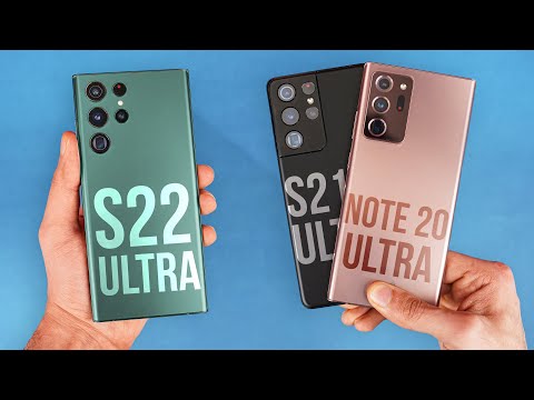 Samsung Galaxy S22 Ultra vs Note 20 Ultra / S21 Ultra - WORTH THE UPGRADE?