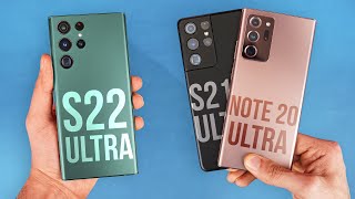 Samsung Galaxy S22 Ultra 5G vs Note 20 Ultra / S21 Ultra - ULTRA EXPOSED!