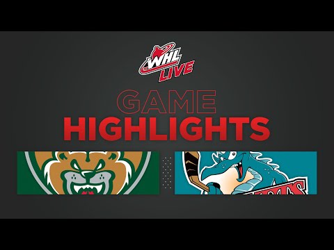 WHL Highlights: Silvertips (5) at Rockets (4) - October 14, 2022