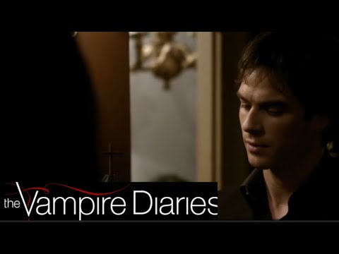 TVD 1x04 - Damon Apologies to Elena & Stefan dances with Caroline