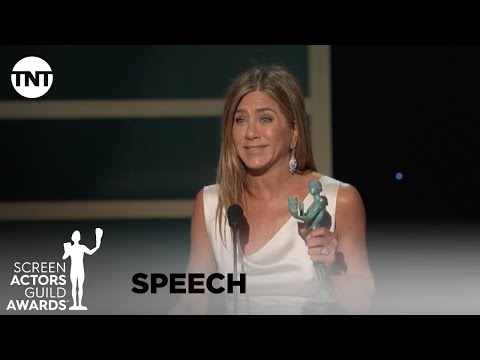 Jennifer Aniston: Award Acceptance Speech | 26th Annual SAG Awards | TNT