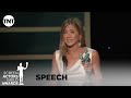 Jennifer Aniston Award Acceptance Speech 26th Annual SAG Awards TNT