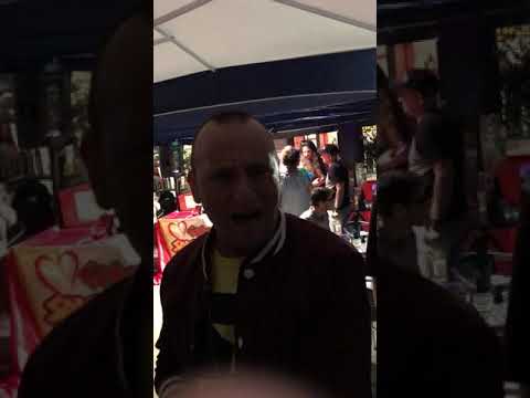 Terron Fabio improvvisa una Taranta a Zurigo con Alessio Campa