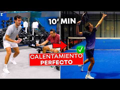 NO TE LESIONES⛔CALENTAMIENTO de PADEL PERFECTO EN 10 MIN✅