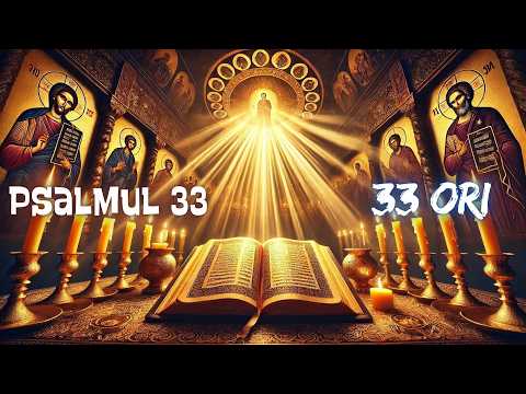 🎶 Psalmul 33 Repetat de 33 de Ori: Lauda și Puterea Cuvântului Lui Dumnezeu! 🙏✨