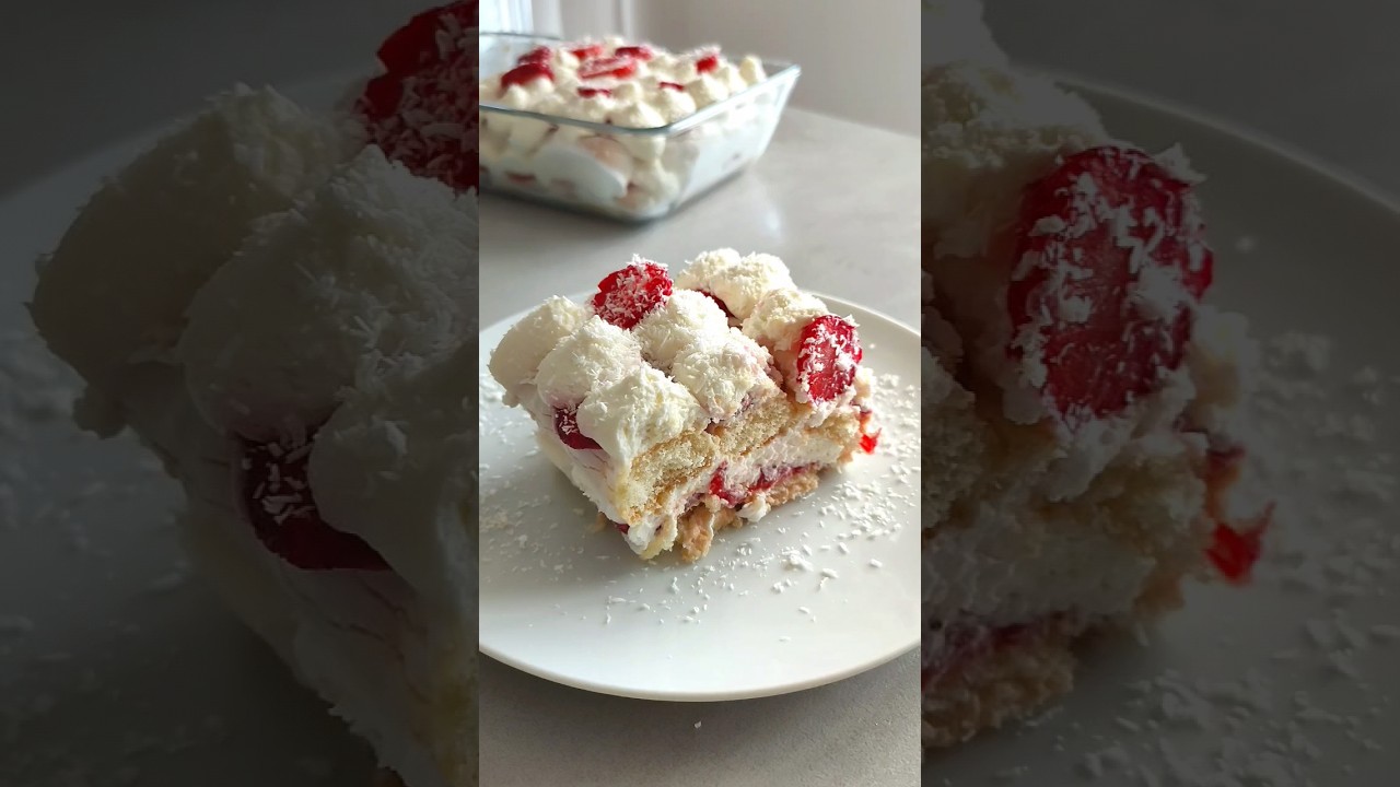 YouTube-Video: Erdbeer-Kokos-Tiramisu