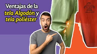 Tipos de telas de algodón y poliéster | ¿Cuáles son sus características