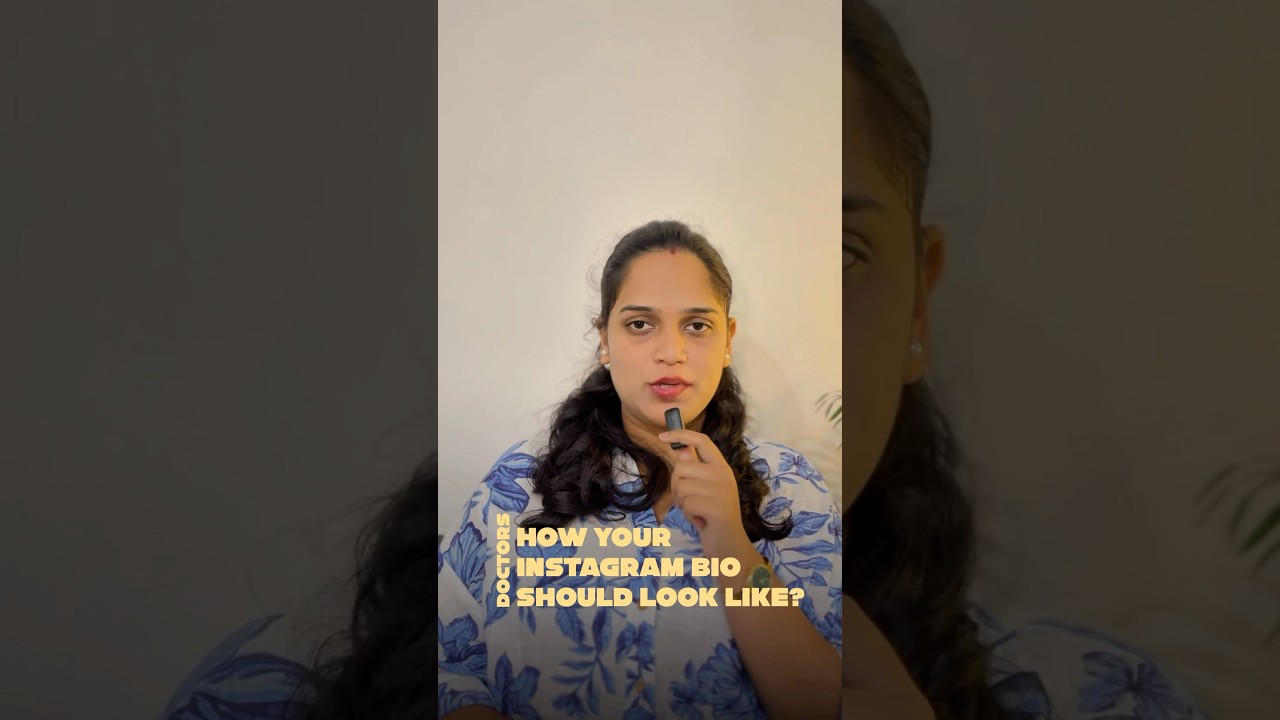 Doctors, your Instagram bio = your digital clinic!