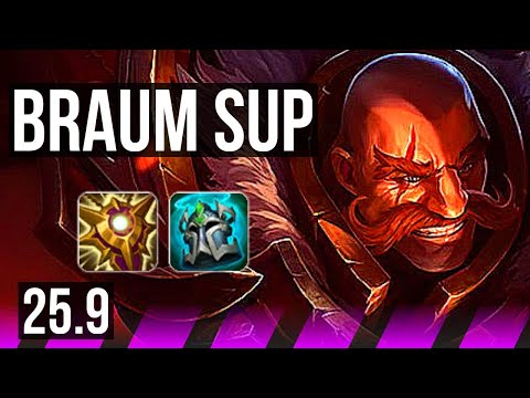 BRAUM & Tristana vs PANTHEON & Corki (SUP) | NA Challenger | 25.9