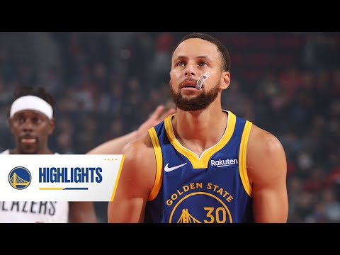 Steph Curry Leads Warriors to Preseason Win Over Trail Blazers