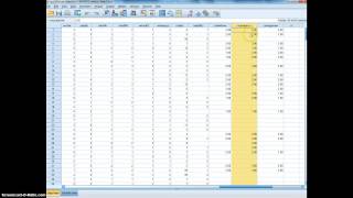 Tutorial Recode and Compute Variables in SPSS