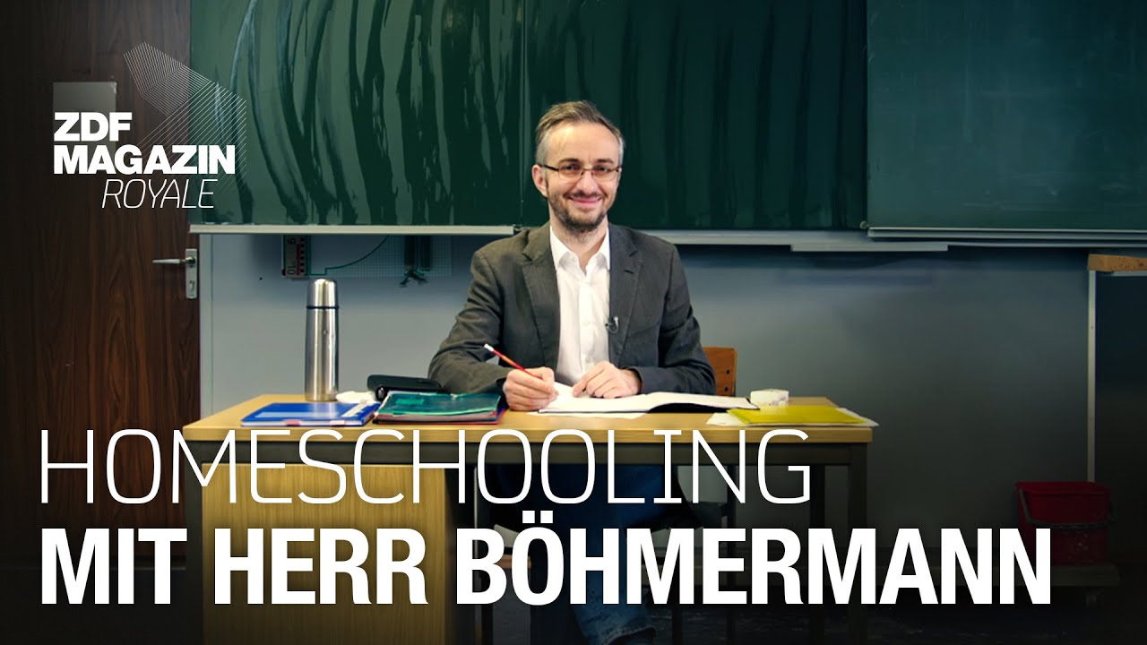 School @ Home – digitale Betreuungs- und Lerneinheit mit Herr Böhmermann  | ZDF Magazin Royale