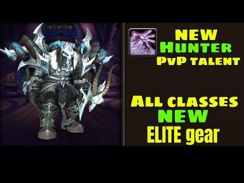 Shadowlands Hunter 9.1 PTR (NEW PVP TALENT) INSANE All *NEW* ELITE sets