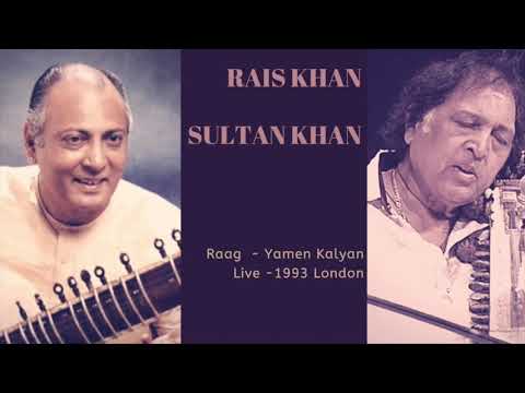 Ustad Rais Khan - Sultan Khan Live in London Yamen Kalyan