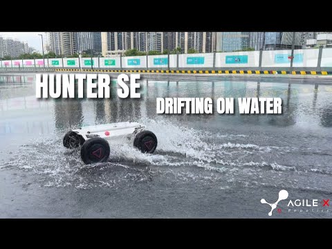 Most Amazing Test of Drifting Robots - HUNTER SE