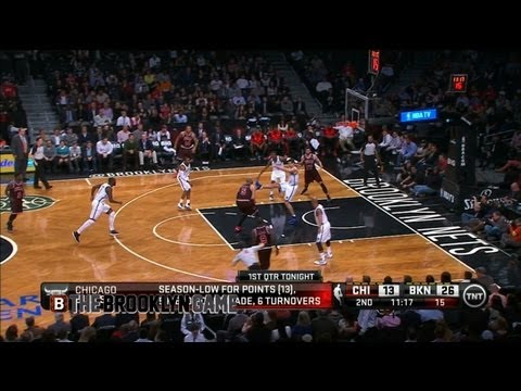 Blooper: Kris Humphries Kicks Carlos Boozer?