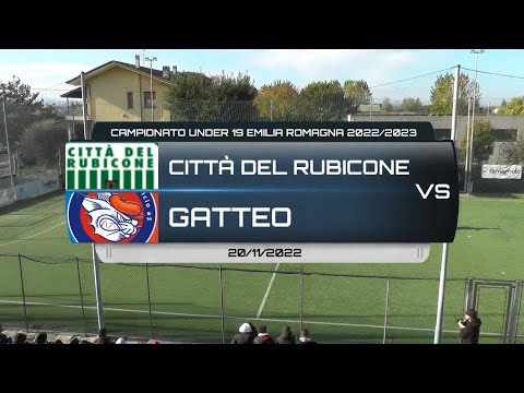 CITTÀ DEL RUBICONE VS GATTEO - CAMPIONATO UNDER 19 2022/2023 - 20/11/2022