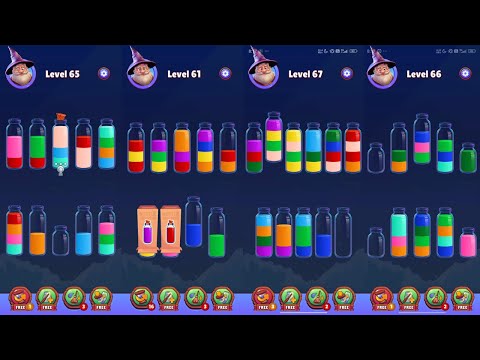 Magic Sort | Color Separation Game | Tough Levels | #letsplay - YouTube