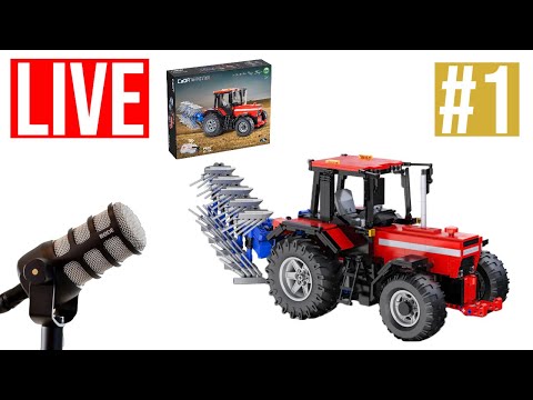 CaDA Farm Tractor LIVE build - 1 | Set C61052W