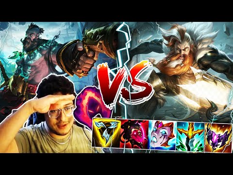 SOLARBACCA Gangplank Vs Olaf Top - NA Diamond