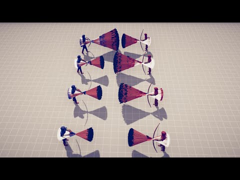 4x EVERY GOD vs 4x ITSELF - Totally Accurate Battle Simulator TABS